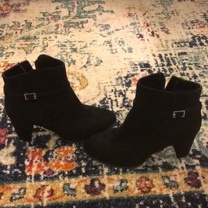 Banana Republic black booties